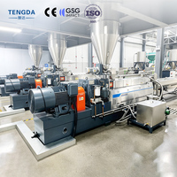 Extrudeuse de granulés élastiques EVA pour semelles de chaussures/gommes, machine de granulation de composés de caoutchouc TPR