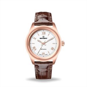 Esfera de Reloj con Patrón Repujado Pulido, Índices Romanos, Efecto Tridimensional, Reloj Mecánico Automático ETA 2824 Hecho a Medida - Product Image 6