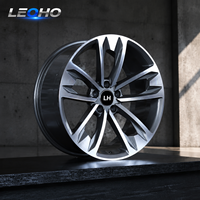 Jantes forgées sur mesure LH à 5 branches 5x112 5x120 5x114.3 18 19 20 21 22 23 24 pouces pour Audi A3 8V A4 B8 B9 RSQ8 et VW BMW Golf
