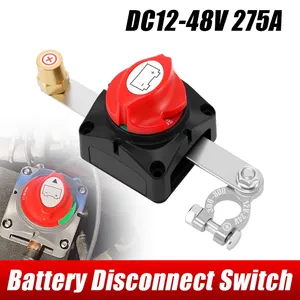 2 vị trí ON-OFF M10 275A Pin Kill chuyển cắt chuyển đổi cho Xe thuyền 48V 24V 12V điện áp thấp disconnectors pin xe - Product Image 2