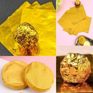 Square <b>Sweets</b> Food Cardboard Wrappers Candy <b>Packaging</b> Decoration Chocolate Wrappers Customized Color & Logo Custom Print - Product Image 5