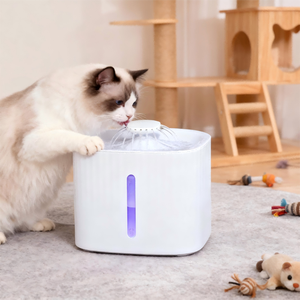 3 एल स्वचालित इलेक्ट्रिक मूट पालतू पीने डिस्पेंसर यूएसबी स्वचालित बिल्ली पानी फव्वारे फिल्टर - Product Image 2