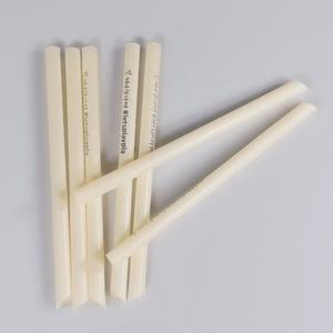 Pailles à boire 100% biodégradables en PLA, jetables, écologiques, emballées individuellement, 6 mm 8 mm, pour les bars, les fêtes, le camping - Product Image 1