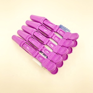 Pinzas de Pelo Grandes al por Mayor, Pinzas de Pelo Fuertes Tipo Pato para Seccionar, Pinzas Profesionales para Salón y Club, Pinzas de Pelo Tipo Cocodrilo - Product Image 6