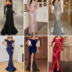 Robe de loisirs d'occasion, Robe Printemps/Été très prisée, Vêtements pour femmes de marque style petite fragrance en stock à prix réduit - Product Image 5