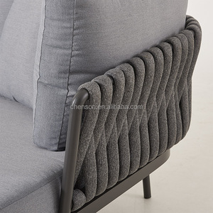 Meubles en corde Chaise longue <span class=keywords><strong>de</strong></span> tissage <span class=keywords><strong>de</strong></span> <span class=keywords><strong>jardin</strong></span> Chaise longue en corde - Product Image 6