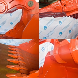 Godet hydraulique multifonction <span class=keywords><strong>à</strong></span> <span class=keywords><strong>pince</strong></span> <span class=keywords><strong>pour</strong></span> excavatrice sur roues - Product Image 6