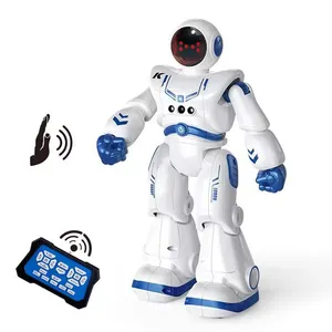 JJ RC R18 روبوتات الفضاء AI روبوت البشري الذكية RC لعبة للأطفال ، الإماءة والتحسين قابلة للبرمجة