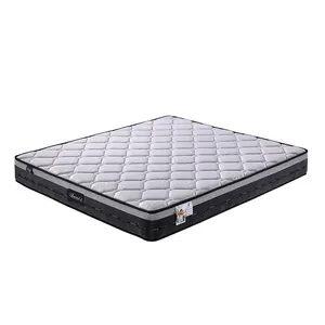 Matelas sain 23CM de haute qualité Matelas en mousse à mémoire de forme en gel à ressorts ensachés Magasins de matelas en mousse de latex naturel près de chez moi