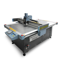 Máquina de corte excelente de tela cnc, cortadora de muestra para camisas de tela textil