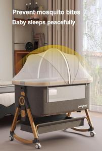 Culla <span class=keywords><strong>Portatile</strong></span> Pieghevole in Lega di Alluminio Multifunzione Letto Grande per Neonati per Uso Scolastico all'Ingrosso - Product Image 5