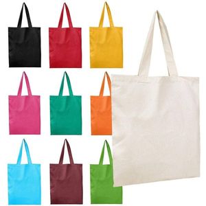 Reusable Medium Cotton Tote <b>Bag</b> With Zipper Closure and Custom Printed Logo for Women-Travel-Friendly - Product Image 6