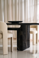Chaise de salle à manger à dossier superposé, chaise de salle à manger moderne sans accoudoirs pour salle à manger et cuisine
