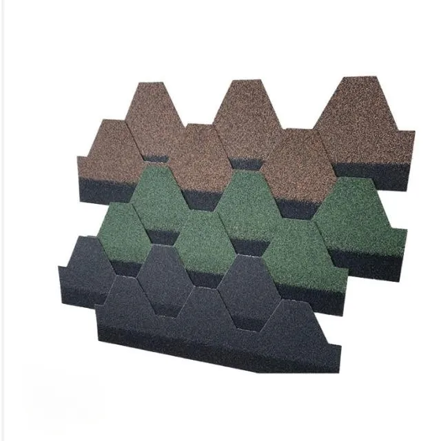 Light Weight Customized Color Single Layer Fiberglass Roof Asphalt Shingles for Villa Roof