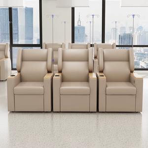 Customized Therapy <b>Seating</b> Medical Hospital Infusion Sofa Chair With IV Pole Patient Transfusion - Product Image 3
