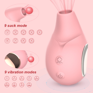 S-HANDE 미니 개인 빠는 진동기 9 진동 9 빠는 모드 젖꼭지 clitoral 자극기 진동기 - Product Image 2