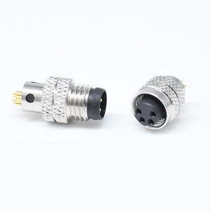 m8 4p Injection molding <b>Connector</b> Female Sensor <b>Connector</b> 4pin Automotive Electrical Waterproof m8 Molding Wire Connectors - Product Image 5