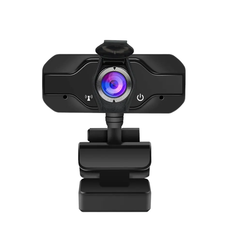 Lens Covered USB Plug and Play Full HD 1080P 30fps Webcam Video Camera for Computers PC Laptop Desktop Distance Learning