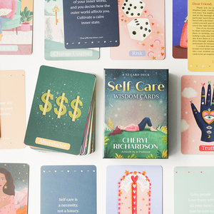 カスタムギフトカードセルフケア漫画知恵感謝カード - Product Image 2