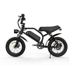 Bici Elettrica Ibrida, Bici Elettrica da Fuoristrada con Pneumatici Fat 16*3.0, Mountain <span class=keywords><strong>Bike</strong></span> Elettrica a Sospensione Completa, Fatbike Elettrica per Adolescenti - Product Image 1