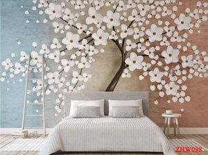 ZHIHAI arbre vif forêt image impression fond <span class=keywords><strong>chambre</strong></span> mur luxe mural <span class=keywords><strong>papier</strong></span> <span class=keywords><strong>peint</strong></span> 3d - Product Image 5