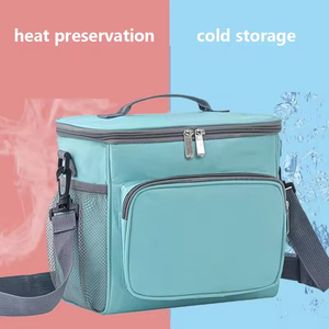 Sac isotherme pliable Sunnylife pour pique-nique, livraison de repas, vin, glace, déjeuner, avec logo personnalisé, écologique, doux, pour l'extérieur - Product Image 2