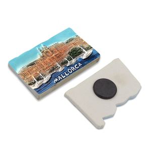 China Manufacturer Tourist Souvenir Customized Photo Design Mallorca Tin Plate <b>Fridge</b> Magnet - Product Image 1