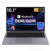 Ordinateur portable professionnel OEM neuf de 16,1 pouces avec processeur Intel I7-1060NG7 Quad Core, Windows 11, écran 16:10, SSD 512 Go, 16 Go de RAM DDR4, résolution 1920x1200, 60 Hz, écran IPS, Intel Iris