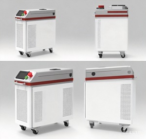 Equipo de Limpieza Láser de Fibra Portátil de Grado Industrial 50-500W para Eliminación de Pintura en Acero Inoxidable, Aluminio y Madera, y Limpieza de Juntas de Soldadura - Product Image 3