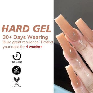 เจลแต่งเล็บเนสซี่ 225 กรัม เจลใสประกายวิ้งค์ พร้อมแปรงทาเล็บ บรรจุในกระปุก ราคาโรงงาน - Product Image 6