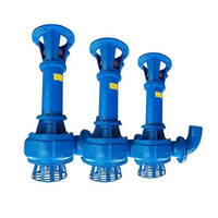Pompe à boue submersible verticale à arbre long, haute résistance à l'usure en chrome pour le transfert de boue de forage, l'exploitation minière et le dragage de sable