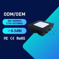 Antena de Panel Estética Oculta de 2 Puertos, 885-2675MHz, Doble Polarización, para Edificios de Gran Altura