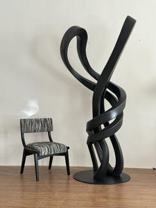 Una Decoración de Piso Súper Atractiva y de Forma Irregular. La Textura del Madera en Sí Mismo le da un Sentido de Profundidad. - Product Image 3