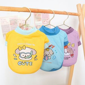 เสื้อสเวตเตอร์สำหรับสัตว์เลี้ยง ผ้าถักลายวาฟเฟิล พิมพ์ลายสุนัขน่ารัก ใส่ได้ทั้งฤดูใบไม้ผลิและฤดูใบไม้ร่วง สำหรับแมวและสุนัข สวมใส่สบาย สไตล์ลำลอง - Product Image 2