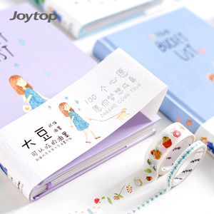 Joytop 7246 Custom 100 Bucket List <strong>Stationery</strong> <strong>Set</strong> / Planner <strong>Set</strong> Gift <strong>Set</strong> Wish Record Popular <strong>Girls</strong> Soy Ink Printing - Product Image 5