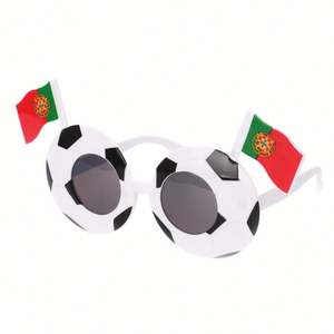 Lunettes de soleil personnalisées en gros avec drapeaux de pays, lunettes pour supporters de football, événements promotionnels, designs multinationaux disponibles - Product Image 5