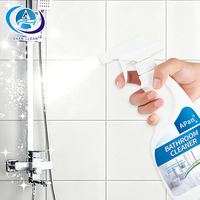 DAAN Flacon pulvérisateur 500 ml Décalcaissant pour salle de bain contre les taches de calcaire