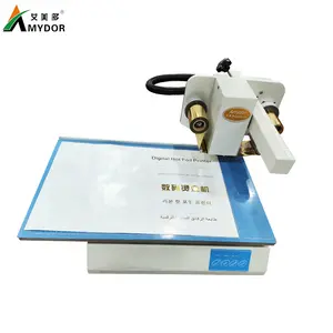 Manually Move Print Head Amydor 8025 Paper Hot Stamping Machine for Invitations, Greeting Cards, Blessing Cards