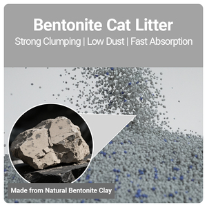 RTS <span class=keywords><strong>Bentonite</strong></span> biodegradabile lettiera per gatti a basso contenuto di tracciamento deodorante ad aggruppamento rapido a basso tenore di carbonio per gatti - Product Image 3