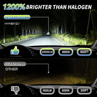 Ampoule de phare LED HYNBYZJ 210W H4 pour voiture, faisceau haut et bas, ampoule de phare LED OEM d'usine H11, lampes LED auto CSP 360 6000k H1 H7