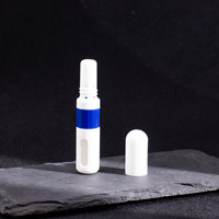 Aromathérapie Blanc Aroma Diffuseur Inhalateur Portable 2IN1 Bouteille D'huile Essentielle Menthe À Base De Plantes Menthol Vide Inhalateur Nasal