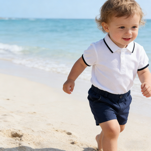 Set di Abbigliamento Estivo alla Moda per Bambini, Completo con Salopette per Primo Compleanno - Product Image 1