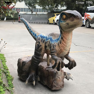 Parc d'attractions jurassique, dinosaure intelligent animatronique à IA, velociraptor, dinosaures marcheurs - Product Image 4