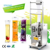 Machine de remplissage et de scellage automatique haute précision et haute vitesse pour bâtonnets glacés et liquides, prix usine