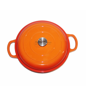 Casserole émaillée en fonte avec couvercle pour la maison - Product Image 3