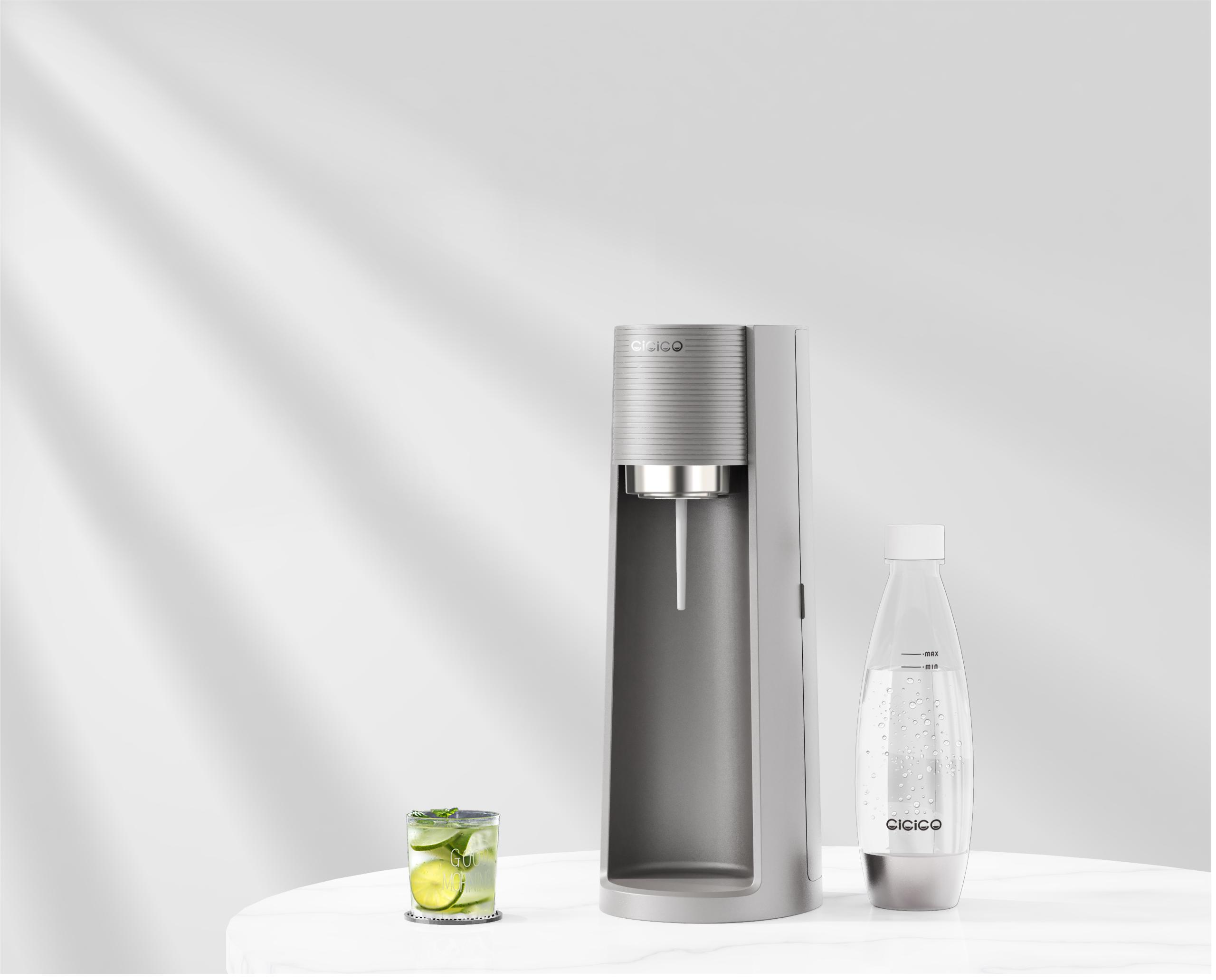 ZX Soda and Sparkling Makers Soda Maker - Portable Carbonator