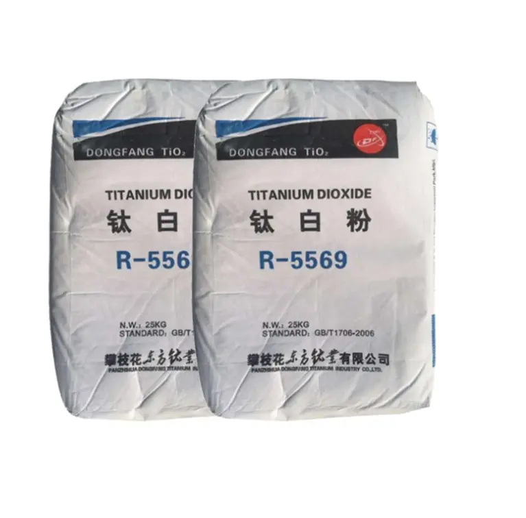 R996 nhà máy cung cấp số lượng lớn rutile lớp sắc tố 25kg túi giá r5566 TiO2 bột Titanium Dioxide cho lớp phủ sơn