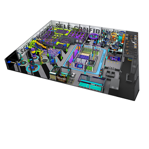 <span class=keywords><strong>Pokiddo</strong></span> Indoor Sports Theme Park Henan Pingdingshan Trampoline Park Project Design Case - Product Image 5