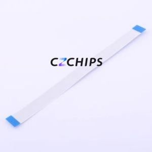 JS05A-14P-100-3-4 FFC Cable (Flexible Flat Cable) P=0.5mm Connector 14P 0.5mm 0.3mm Non-Inverting - Product Image 2