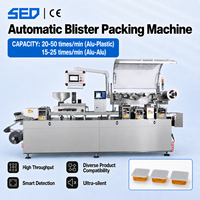 Machine d'emballage sous blister automatique haute productivité pour comprimés, 15-25 fois/min, pour chewing-gum et beurre Alu-Alu